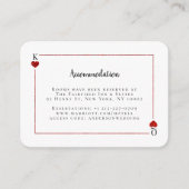 La collection de Mariages de cartes de jeu Monogra (Devant)