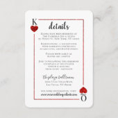 La collection de Mariages de cartes de jeu Monogra (Devant)