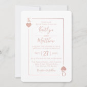 La collection de Mariages de cartes de jeu Monogra (Devant)