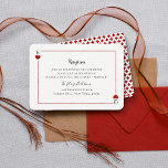 La collection de Mariages de cartes de jeu Monogra<br><div class="desc">Célébrez dans le style avec ces cartes de réception de mariage chic et très tendance. Ce design est facile à personnaliser avec votre libellé d'événement spécial et vos invités seront ravis quand ils reçoivent ces cartes fabuleuses.</div>