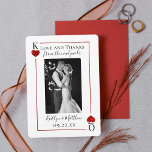 La collection de Mariages de cartes de jeu Monogra<br><div class="desc">Rendez grâce avec style avec ces cartes de remerciements mariages design et très tendance. Ce design est facile à personnaliser avec votre libellé d'événement spécial et vos invités seront ravis quand ils reçoivent ces cartes fabuleuses.</div>