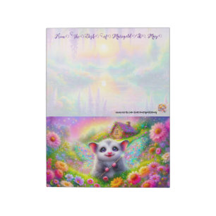 La Collection Fée : Bloc-notes de l'opossum
