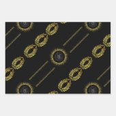 La Collection Feuille d'or - Papier d'enveloppemen (Devant 2)