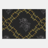 La Collection Feuille d'or - Papier d'enveloppemen (Devant)