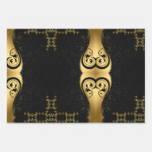 La Collection Feuille d'or - Papier d'enveloppemen (Devant 3)