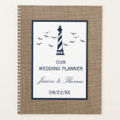 La collection Mariage de Burlap du phare nautique (Devant)