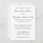 La Collection Mariage Jessica - Invitation  (Devant)