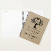La collection Rustic Heart Tree Mariage (Devant avec enveloppe)