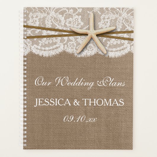 La collection rustique de mariage Starfish Beach (Devant)