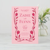 La collection Tangelo Faire-part de mariage (Debout devant)