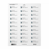 La collection The Ascent - Étiquette d'adresse de (Feuille entière)