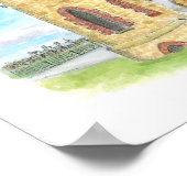 La colline de l'O'Neill Dungannon  Affiche (Coin)