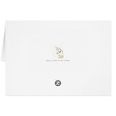 La colombe d'une femme ~ Carte / Invitations (Dos Horizontal)