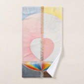 La colombe par Hilma af Klint (Serviette à main)