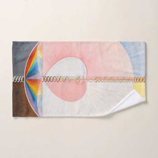 La colombe par Hilma af Klint (Serviette à main)