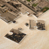 La colonne du Nelson, puzzle de Londres de carré (Côté)