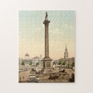 La colonne du Nelson, puzzle de Londres de carré