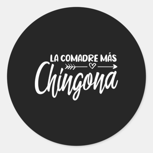 La Comadre Mã Ronde Sticker (Voorkant)