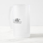 La Commish 16 oz Frosted Mug Imaginaire Football (Devant gauche)