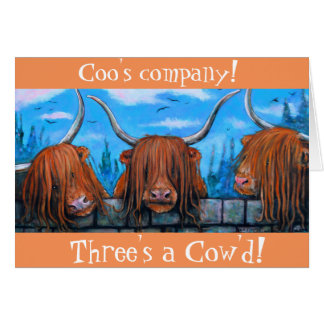 La compagnie du roucoulement, un cow'd. de trois