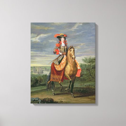 La Comtesse de Soissons Canvas Afdruk (Voorkant)