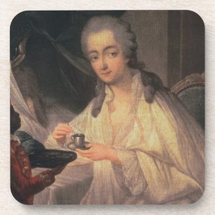 La Comtesse du Barry (1743-93) (olie op doek) Onderzetter
