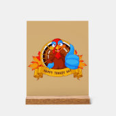 La conception amusante de Thanksgiving de style ca (Recto)