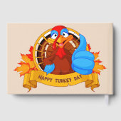 La conception amusante de Thanksgiving de style ca (Verso)