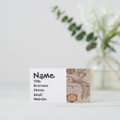 La conception antique vintage de carte de Vieux (Debout devant)