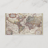 La conception antique vintage de carte de Vieux (Dos)