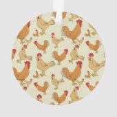 La conception Brown de poulet personnalisent (dos)