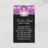 La conception - carte de visite (Dos)