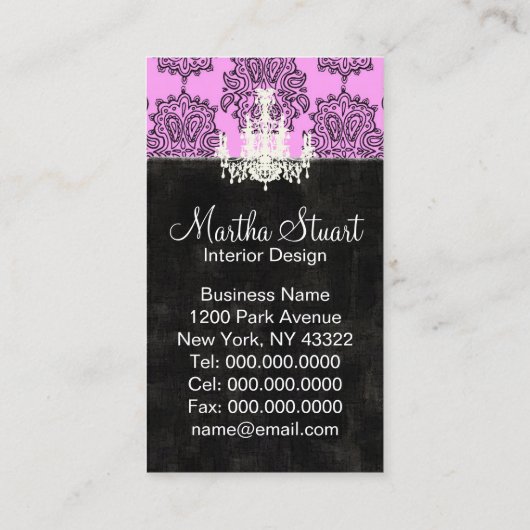 La conception - carte de visite (Dos)