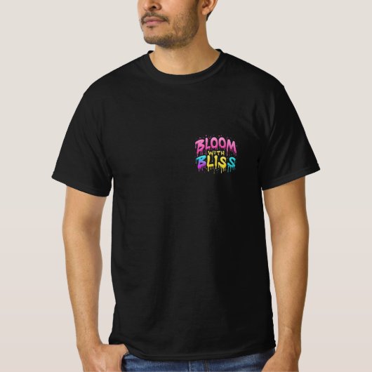 La conception des t-shirts à teinture cravate intè (Devant)