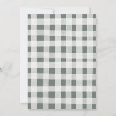 La conduite de Woodland par Baby shower Invitation (Dos)