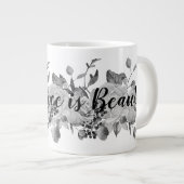 La confiance est la beauté - Jumbo Mug (Devant droit)