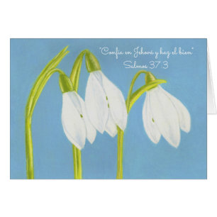 La confiance Jéhovah-Font Good~SnowDrops~Spanish
