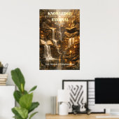 La connaissance est éternelle – Affiche de la bibl (Bureau à domicile)