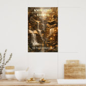 La connaissance est éternelle – Affiche de la bibl (Cuisine)