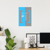La connaissance est une affiche Power (Bureau à domicile)