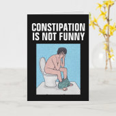 LA CONSTIPATION N'EST PAS UNE CARTE D'ANNIVERSAIRE (Fleur jaune)