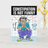 LA CONSTIPATION N'EST PAS UNE CARTE D'ANNIVERSAIRE (Fleur jaune)