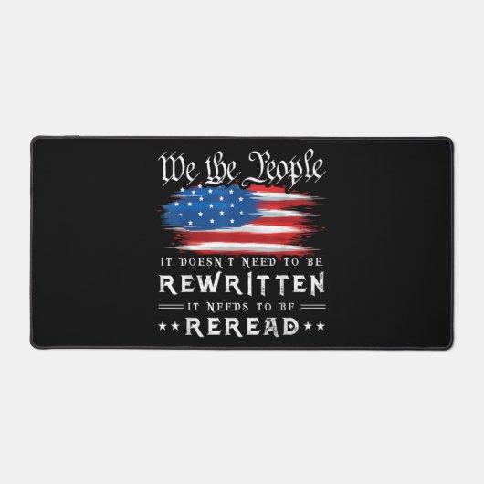 La Constitution américaine du drapeau doit être re (Recto)