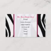 La copie Apple de zèbre façonnent le carte de (Dos)