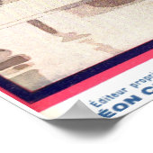 La Coquette Umbrella Girl Poster (Hoek)