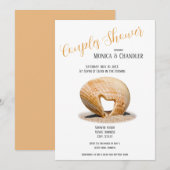 La Coquille de Cœur d'Amour, Invitation de Mariage (Devant / Derrière)
