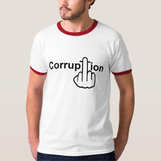 La corruption des T-shirts craint (Devant)
