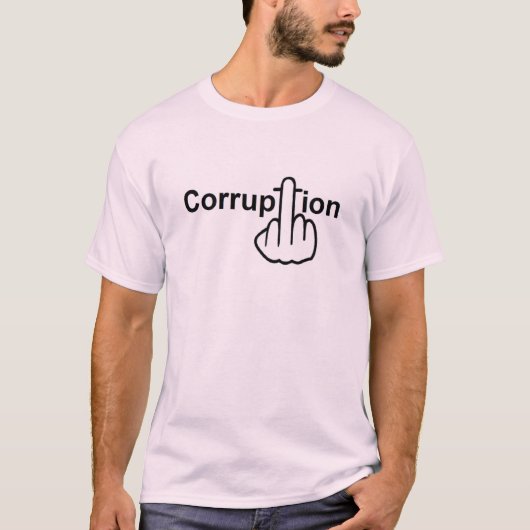 La corruption des T-shirts craint (Devant)