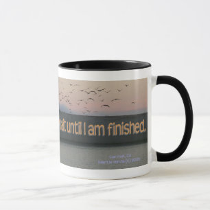 La côte californienne - "Il peut attendre" - Mug