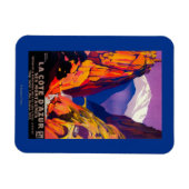 La Cote D'Azur  posterEuropa 2 Magneet (Horizontaal)